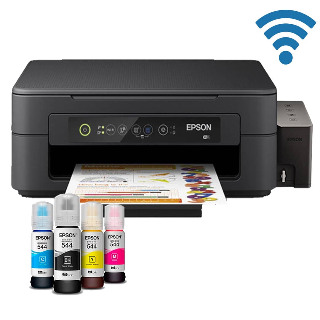 Impresora Epson XP2100 – XP2200 Wifi Multifunción Sistema de Tinta –  Mastercomp